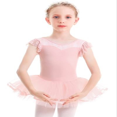 Gorchnc Toddler Leotards for Girls Ballet Dance Dresses Pink Ballerina Tutu Ballet Tutu Ballet Leotards with Tutu