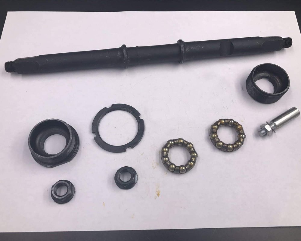 266mm Conversion Kit Crank Set Bottom Bracket for Bicycle Bike Bottom Bracket - Gas Motorized Bicycle