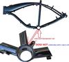 266mm Conversion Kit Crank Set Bottom Bracket for Bicycle Bike Bottom Bracket - Gas Motorized Bicycle view 3