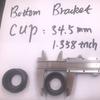 266mm Conversion Kit Crank Set Bottom Bracket for Bicycle Bike Bottom Bracket - Gas Motorized Bicycle view 4