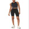 Amazon Essentials Women's Active Sculpt High Neck Racer Back Sports Bra Tank, Black, X-Large view 4