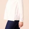 Amazon Essentials Women's Nursing T-Shirt for Breastfeeding, Maternity Clothes, Ivory, X-Large view 4