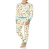 Amazon Essentials Disney | Marvel | Star Wars Men's Snug-Fit Pajama Sleep Sets, Pooh Holiday Forest - Mens Snug Fit, Large view 1