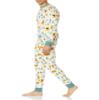 Amazon Essentials Disney | Marvel | Star Wars Men's Snug-Fit Pajama Sleep Sets, Pooh Holiday Forest - Mens Snug Fit, Large view 4