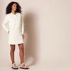 Amazon Essentials Women's Knit Henley Sweatshirt Dress (Available in Plus Size), Eggshell White, X-Large view 2