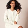 Amazon Essentials Women's Knit Henley Sweatshirt Dress (Available in Plus Size), Eggshell White, X-Large view 4