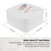 AXKEUDO Custom Jewelry Box Personalized Travel Leather Small Jewelry Organizer Ring Case for Bridesmaid Proposal Wedding Gifts Letter W view 3