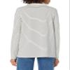 Amazon Essentials Women's Nursing T-Shirt for Breastfeeding, Maternity Clothes, Black White Thin Stripe, Large view 2