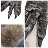 TOPOQ Wolf Claws Gloves Halloween Werewolf Gloves Animal Costume Gloves Hairy Hand Gloves Halloween Christmas Costume Party Gloves Fancy Dress view 4