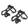 1 Pair Nylon Cycling Road Bike Pedal Toe Clip Straps for Boys and Girls Half Toe Clips for Bike Pedals view 1