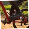 1 Pair Nylon Cycling Road Bike Pedal Toe Clip Straps for Boys and Girls Half Toe Clips for Bike Pedals view 4