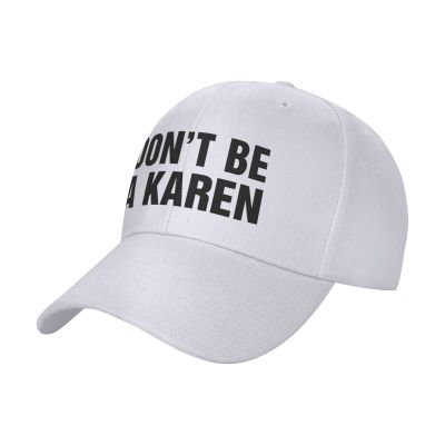 CakJuice Funny Hats for Adults Humor Don't Be A Karen Baseball Cap Ponytail Hat 50Th Birthday Gifts for Men (Size : Medium)