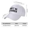 CakJuice Funny Hats for Adults Humor Don't Be A Karen Baseball Cap Ponytail Hat 50Th Birthday Gifts for Men (Size : Medium) view 4