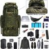 W WINTMING Hiking Backpack for Men 70L/100L Camping Backpack Military Rucksack Molle 3 Days Assault Pack for Climbing view 4