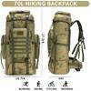 W WINTMING Hiking Backpack for Men 70L/100L Camping Backpack Military Rucksack Molle 3 Days Assault Pack for Climbing view 2