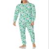 Amazon Essentials Men's Knit Pajama Set, Ecru Festive Tree, Medium view 1