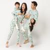 Amazon Essentials Men's Knit Pajama Set, Ecru Festive Tree, Medium view 2