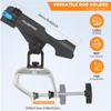 PLUSINNO Fishing Boat Rods Holder Large Clamp Opening 360 Degree Adjustable Fishing Rod Racks Folding Holder (4 Pack) view 3