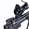 3X Magnifier Scope with Flip Up Side Mount + Tactical M2 Red Dot Sight Hunting Optics Scope Combo for 20mm Cantilever Picatinny Mount view 4