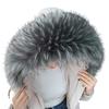 homeemoh Faux Fur Hood Trim Replacement for Winter Coat Jacket, Fake Fur Collar Shawl - Buttons Included,70cm/27.5" view 1
