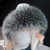 homeemoh Faux Fur Hood Trim Replacement for Winter Coat Jacket, Fake Fur Collar Shawl - Buttons Included,70cm/27.5" view 2