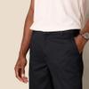 Amazon Essentials Men's Slim-Fit Wrinkle-Resistant Flat-Front Stretch Chino Pant, Black, 32W x 34L view 3