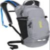 CamelBak Lobo 9 Bike Hydration Pack - Helmet Carry - Magnetic Tube Trap - 70oz, Gunmetal/Lime view 1