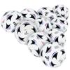 Aoneky Size 3 10-Pack Adult Soccer Ball - Eco-Friendly 2.5mm PVC Leather, Durable Machine-Stitched Design, Ball Pump Included view 1