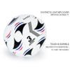 Aoneky Size 3 10-Pack Adult Soccer Ball - Eco-Friendly 2.5mm PVC Leather, Durable Machine-Stitched Design, Ball Pump Included view 2