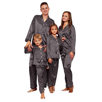 Christmas Sleepwear for Family,Family Plaid Sleepwear Couples Matching Shirts Parent-Child Pjs Outfit for Christmas Xma Kids 5-6 Years O04 - Brown