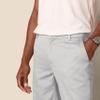 Amazon Essentials Men's Slim-Fit Wrinkle-Resistant Flat-Front Stretch Chino Pant, Grey, 28W x 32L view 3