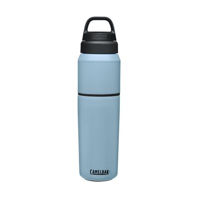 CamelBak MultiBev Water Bottle & Travel Cup Vacuum Insulated Stainless Steel - Dusk Blue - 22oz Bottle & 16oz Cup
