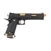 Hi-Capa 6" IREX Competition Full Auto Gas Blowback Airsoft Pistol (Black/Gold Barrel) - WE-Tech view 2