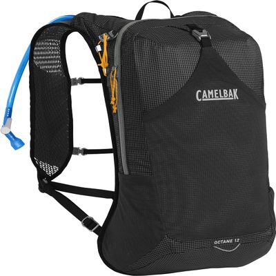 CamelBak Octane 12 Hiking Hydration Backpack Fusion Reservoir Black/Apricot, 70oz