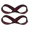 Deadlift Wrist Wraps, Soft Nylon And Spandex Figure 8 Weight Lifting Straps Gym Training Support Hand Protective Sleeves Weight Lifting Deadlifting Workout Straps(S) view 2