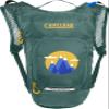 CamelBak Mini M.U.L.E. Kids Hydration Backpack for Hiking and Biking - 50oz, Green/ Mountains view 4