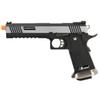1911 Hi-Capa T-Rex Competition Gas Blowback Airsoft Pistol w/Sight Mount - Two Tone/Silver- WE-Tech