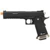 1911 Hi-Capa T-Rex Competition Gas Blowback Airsoft Pistol w/Sight Mount - Black/Silver- WE-Tech