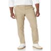Amazon Essentials Men's Slim-Fit Wrinkle-Resistant Flat-Front Stretch Chino Pant, Tan, 32W x 33L view 1
