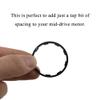 Acoeitl Bike Low Spacer Washer Bottom Bracket Gasket BB for Flywheel Speed Cassette MTB Road Hub 8 9 10 Various Size 1.85mm 1Pcs Headset Flywheel Cycling Bracket Axle view 3