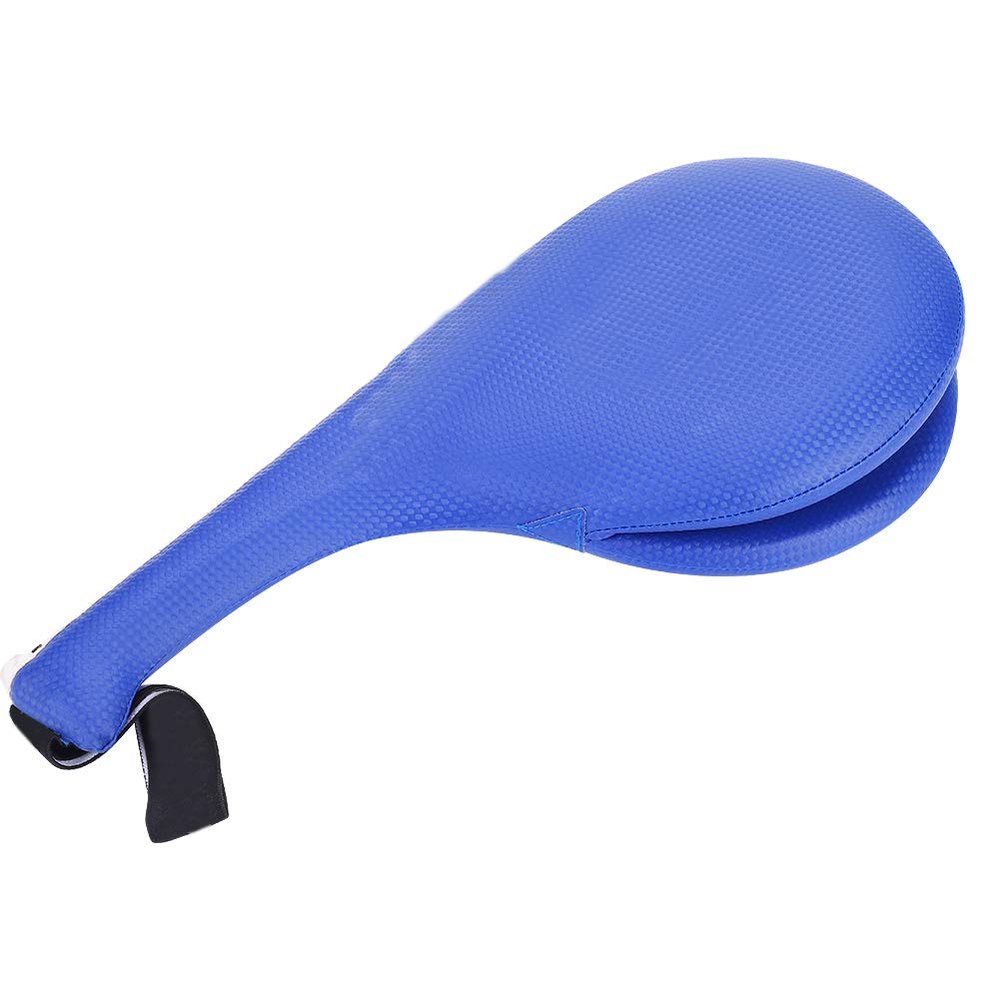 Jerliflyer Target Pad, Sponge Inner PU Portable Reusable Leg Training for Boxing, Taekwondo, Karate, Kick Punching for Children(Blue)