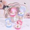 CHGCRAFT 4Pcs 2 Colors Snowflake Jewelry Box Snowflake Trinket Box Storage Box Case Christmas Gift Box Ring Box Wedding Band Box for Proposal Engagement Wedding Valentine's Day Gift, 2.11.3 Inch view 4
