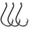 50pcs Circle Hooks Catfish Fishhook Fishing Hooks for Bass High Carbon Steel Offset Octopus Fishing Hooks Size: 1#-5/0 Saltwater Freshwater Fishing (1/0) view 2
