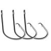 100pcs Fishing Circle Hooks Saltwater Fishing Hooks in Line High Carbon Steel Circle Hooks Straight Eye Octopus Hook for Freshwater Saltwater Size 1#-5/0 (1/0) view 3
