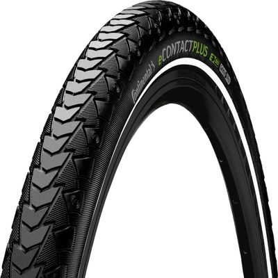Continental - Continental 62-584 eContact Plus (27.5 x 2.50 Inches) Black Reflex Wired Tire - 1 Piece