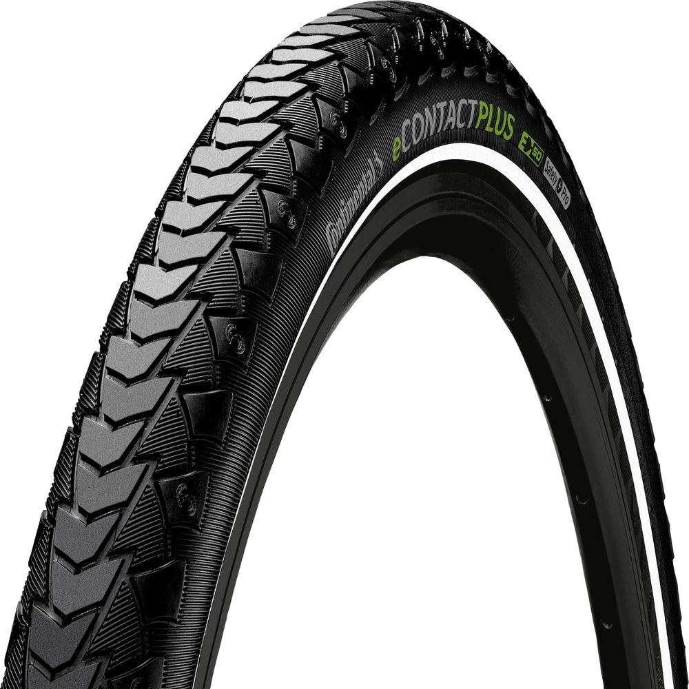 Continental - Continental 62-584 eContact Plus (27.5 x 2.50 Inches) Black Reflex Wired Tire - 1 Piece