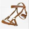 AMAZING HORSE STUFF Sidepull Bitless Bridle with Designer Hand Carving On Browband & Noseband Oval Shaped (Cob) view 1