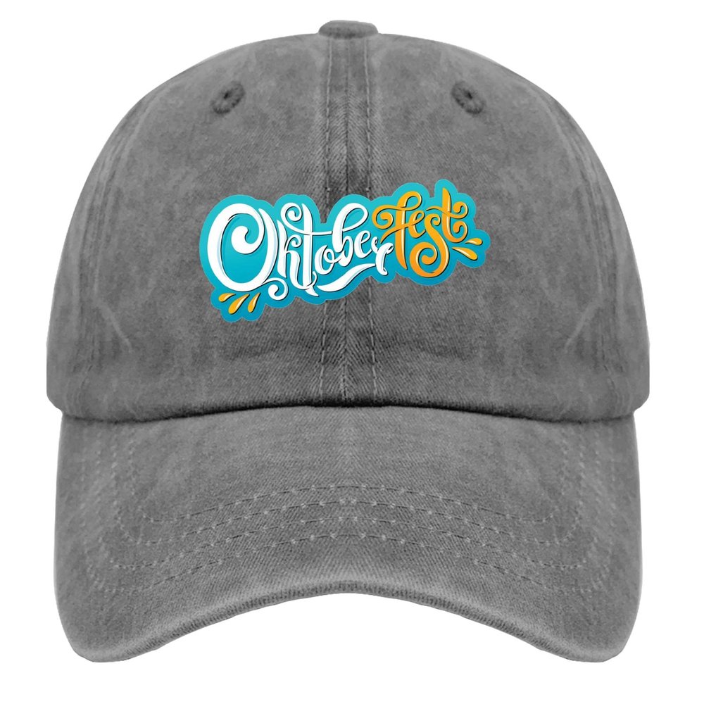 QWEA Oktoberfest Baseball Caps Funny Oktoberfest Dad Hats for Men Graphic Cap Adjustable