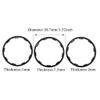 Acoeitl Bike Low Spacer Washer Bottom Bracket Gasket BB for Flywheel Speed Cassette MTB Road Hub 7 8 9 10 11S Various Size 1/1.5/2mm 1Sets Headset Flywheel Cycling Bracket Axle view 2