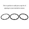 Acoeitl Bike Low Spacer Washer Bottom Bracket Gasket BB for Flywheel Speed Cassette MTB Road Hub 7 8 9 10 11S Various Size 1/1.5/2mm 1Sets Headset Flywheel Cycling Bracket Axle view 3